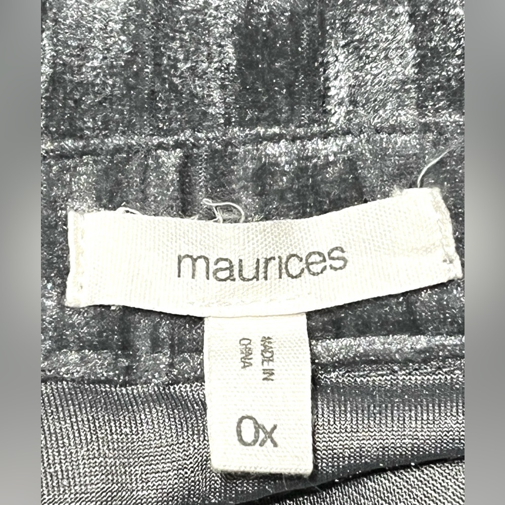 Maurices Metallic Gray Top - Picture 2 of 8